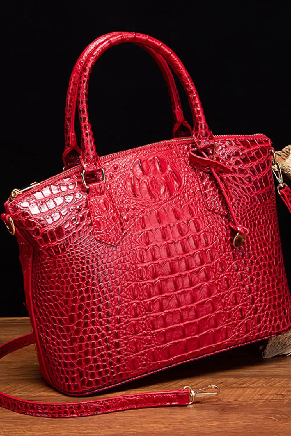PU Leather Handbag by Trendsi