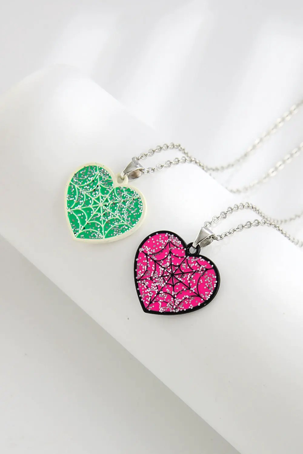 Two-Piece Halloween Theme Necklace Set by Trendsi