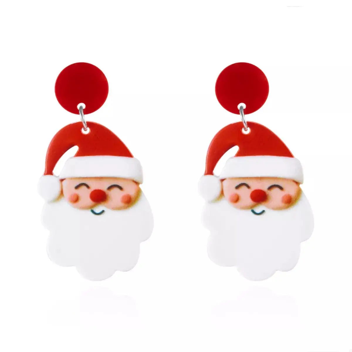 Christmas Acrylic Dangle Earrings by Trendsi