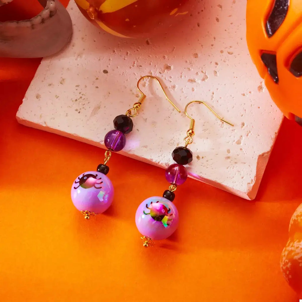 Halloween Acrylic Drop Earrings by Trendsi