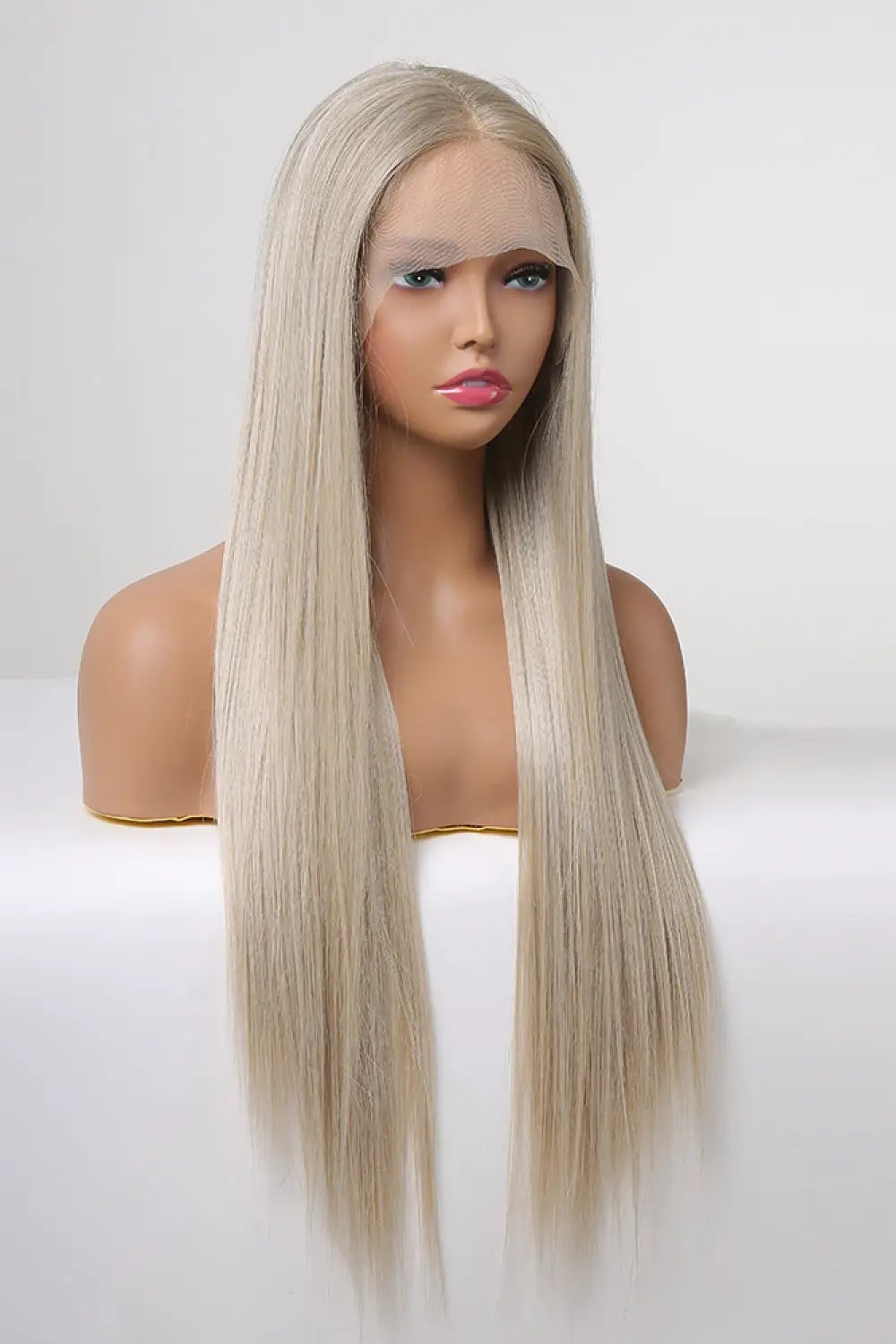 13*2" Lace Front Wigs Synthetic Long Straight 27" 150% Density by Trendsi