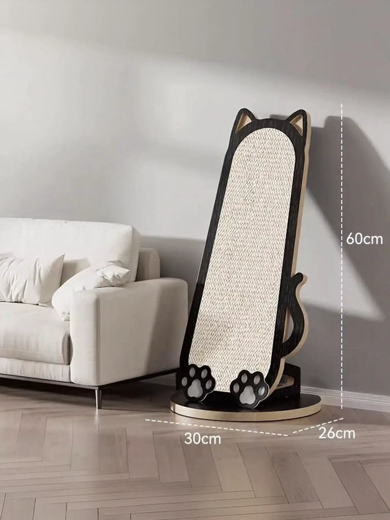Cat-Shaped Scratching Post by Trendsi