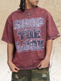 Men's Letter Graphic Short Sleeve T-Shirt by Trendsi