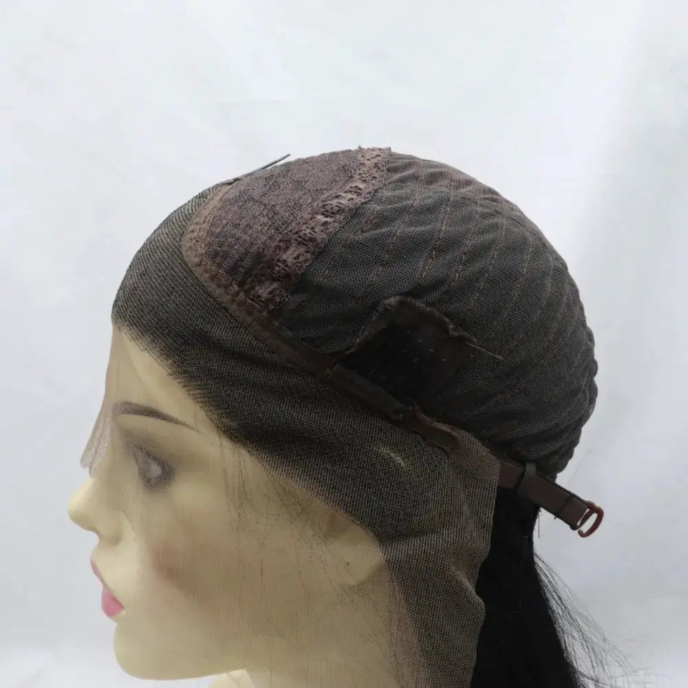 13*3" Lace Front Wigs Synthetic Long Straight 24" 130% Density by Trendsi