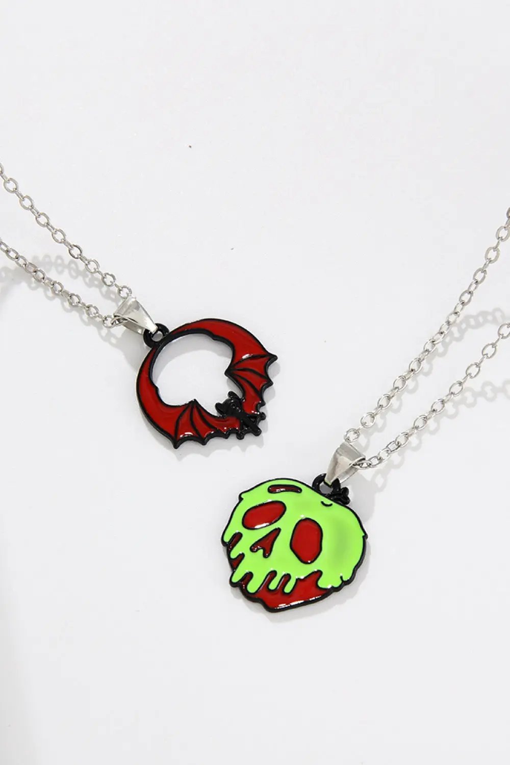 Two-Piece Halloween Theme Necklace Set by Trendsi