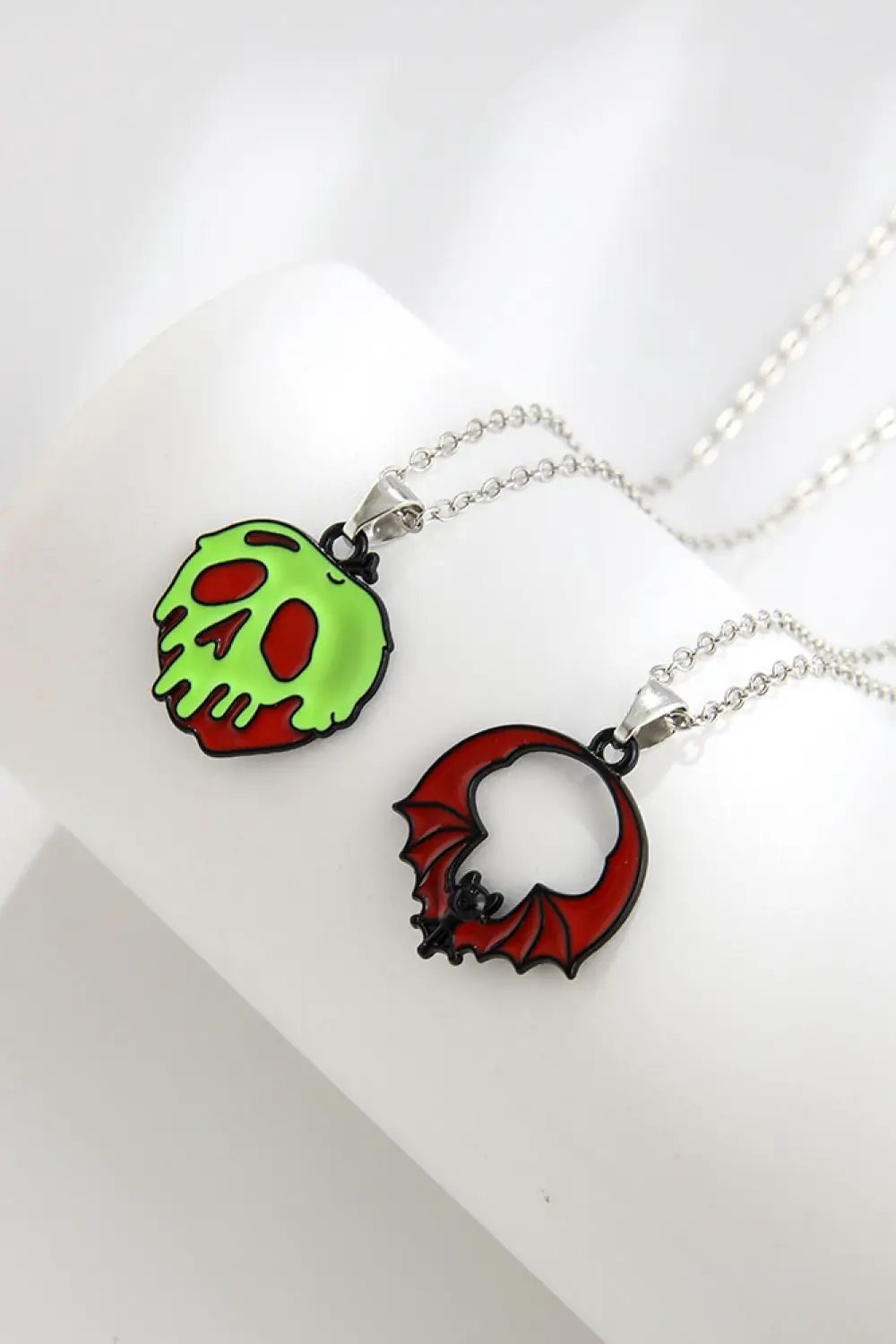 Two-Piece Halloween Theme Necklace Set by Trendsi