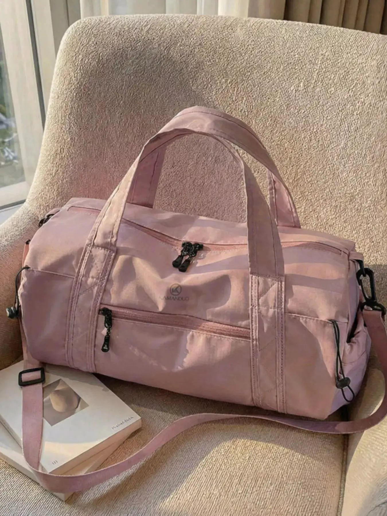 Lightweight Nylon Travel Bag by Trendsi