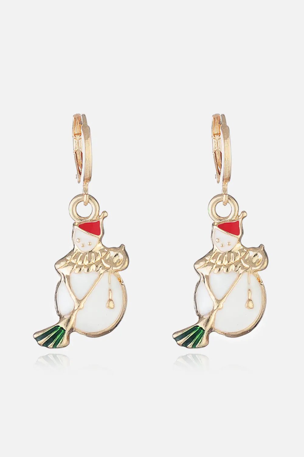 Christmas Theme Alloy Earrings by Trendsi