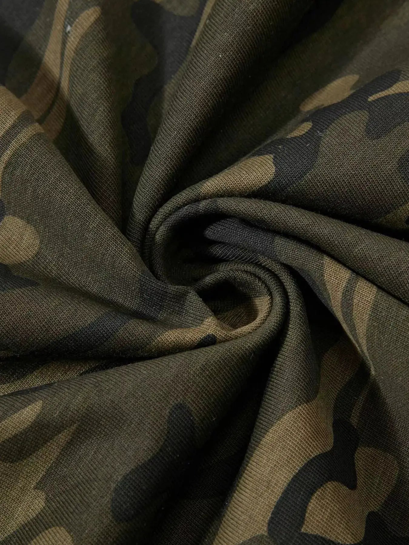 Men's Camouflage Print Short Sleeve T-Shirt by Trendsi