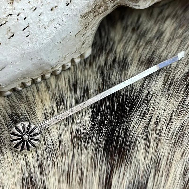 Turquoise Alloy Hairpin by Trendsi