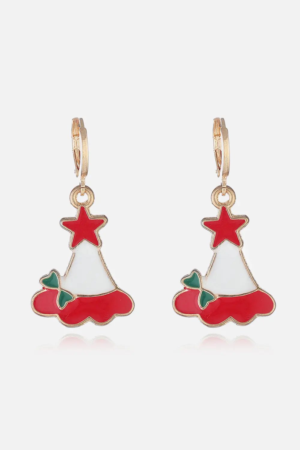 Christmas Theme Alloy Earrings by Trendsi