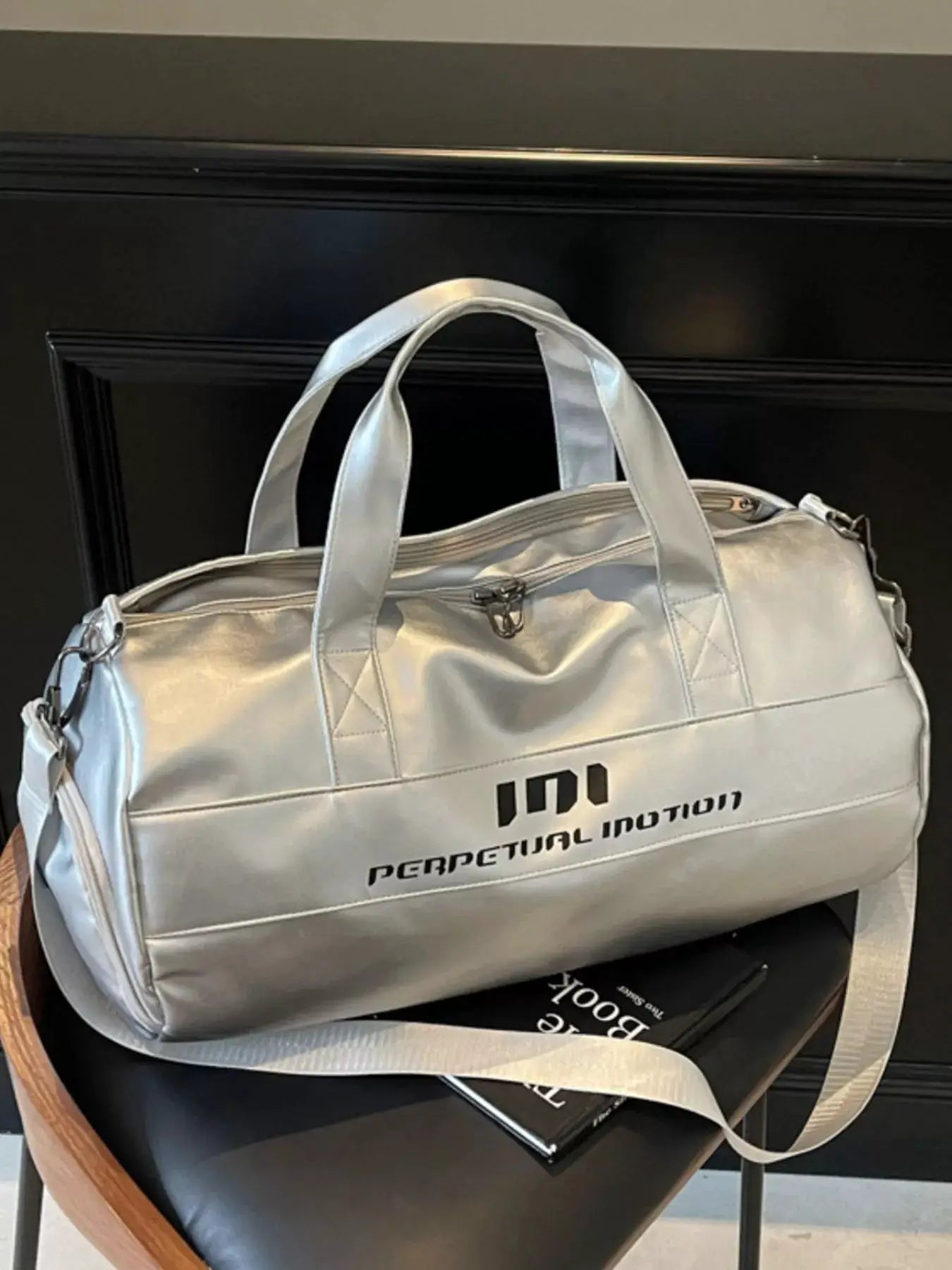 Lightweight Travel Duffel Bag with Shoulder Strap by Trendsi