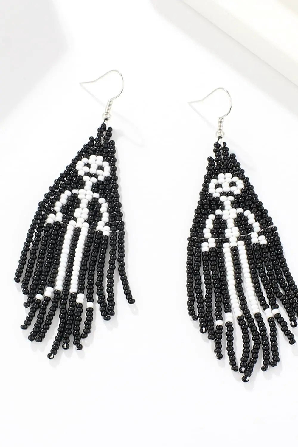 Beaded Dangle Earrings by Trendsi