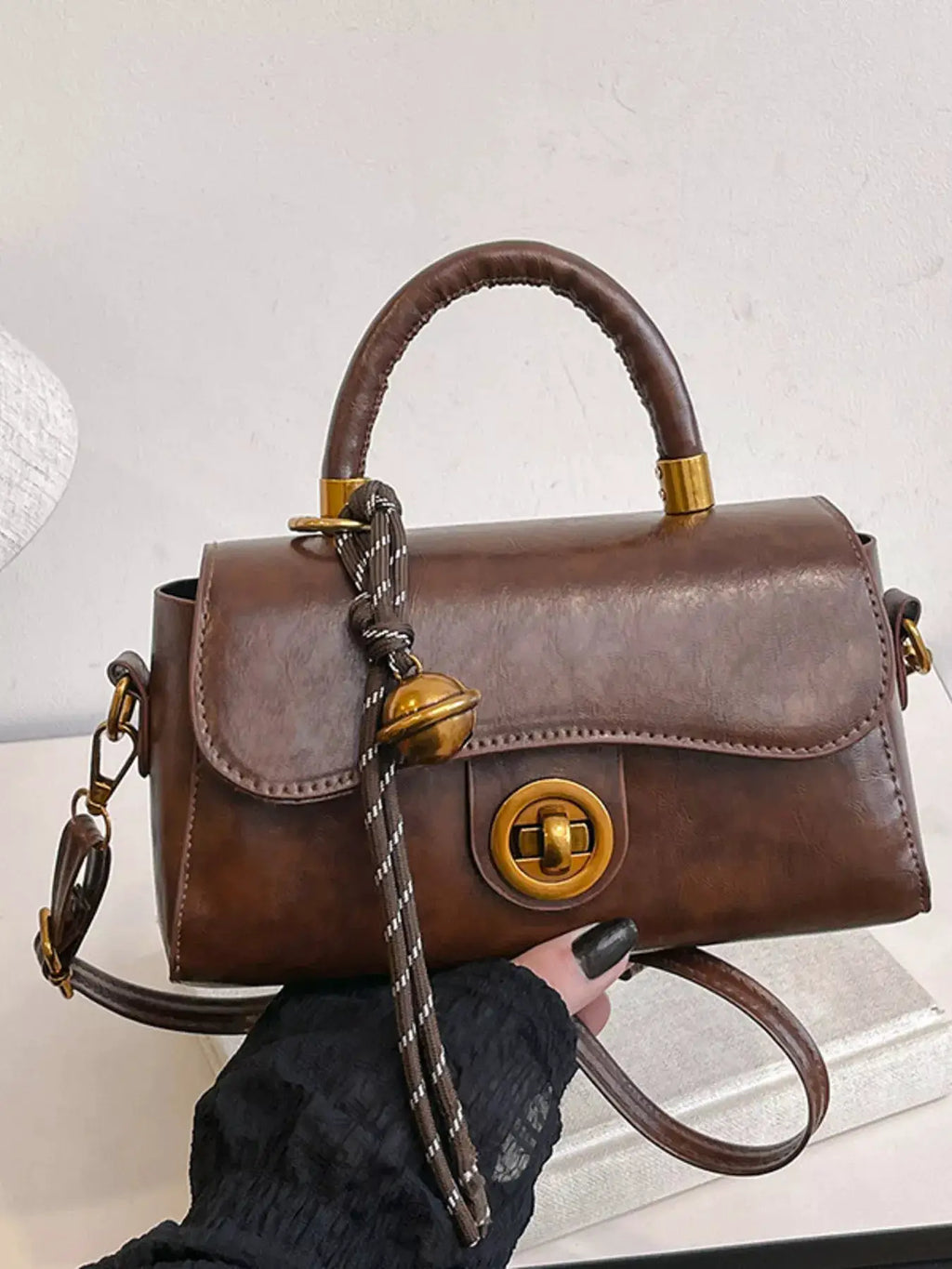Top Handle Crossbody Bag by Trendsi