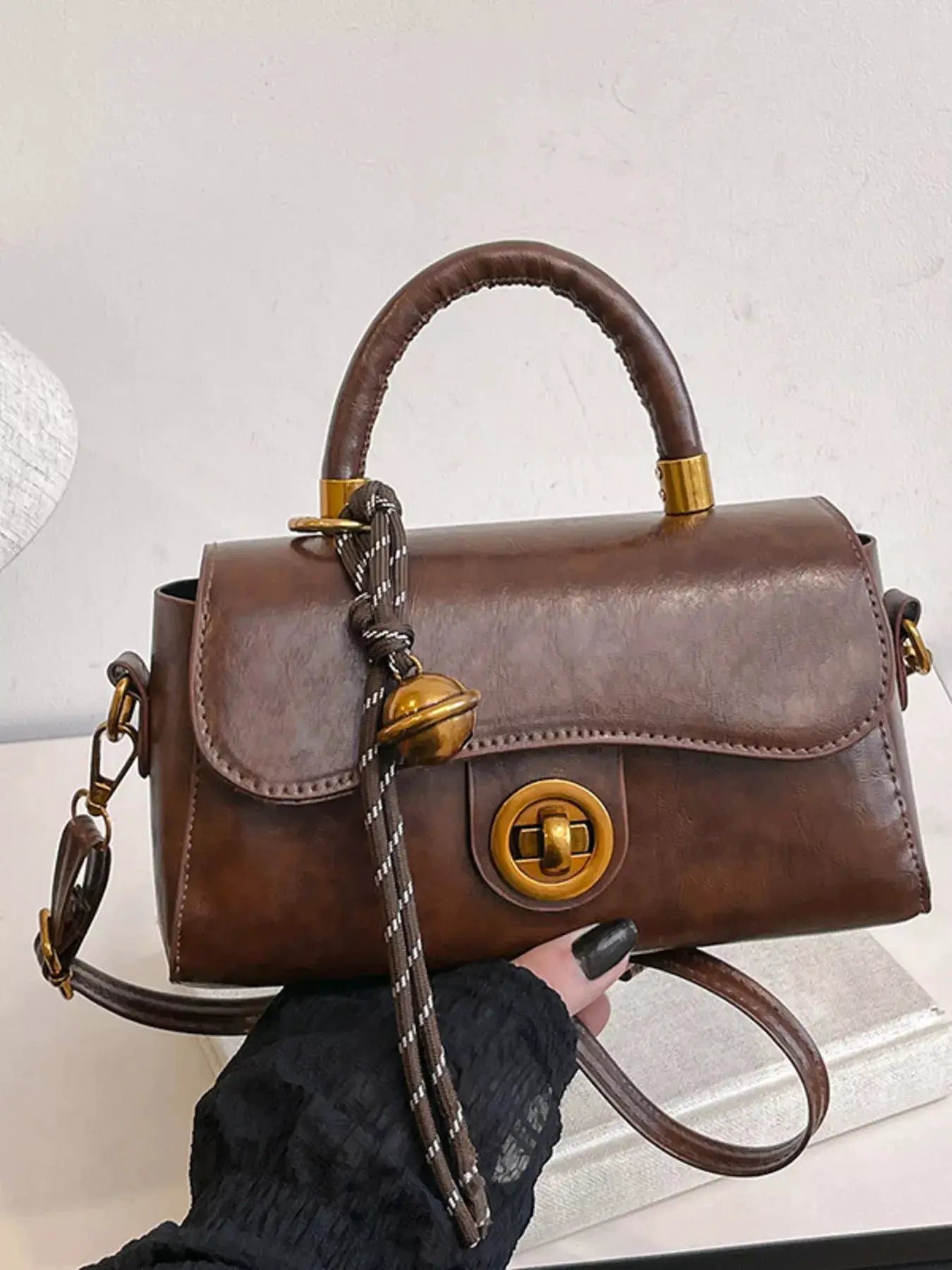 Top Handle Crossbody Bag by Trendsi
