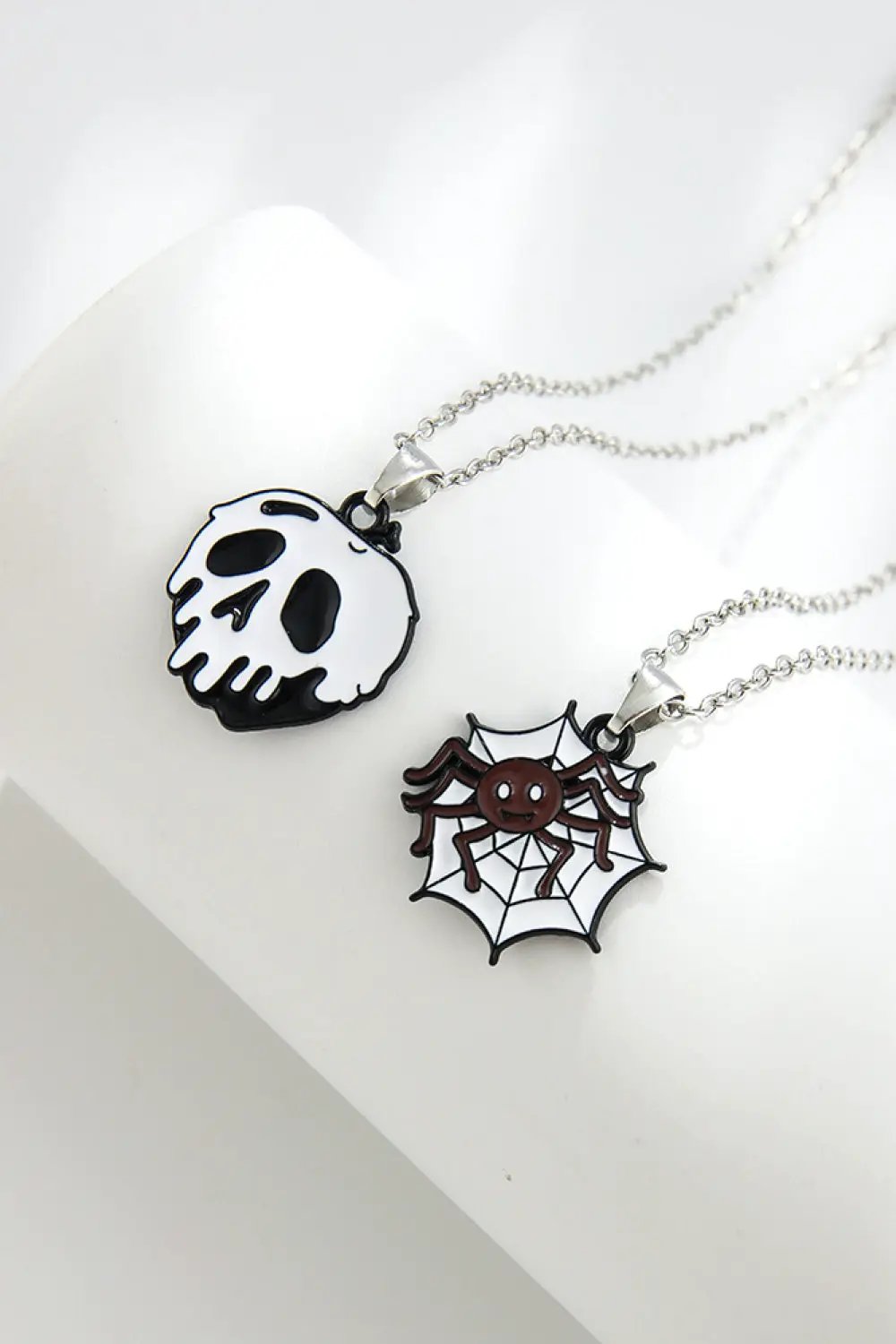Two-Piece Halloween Theme Necklace Set by Trendsi