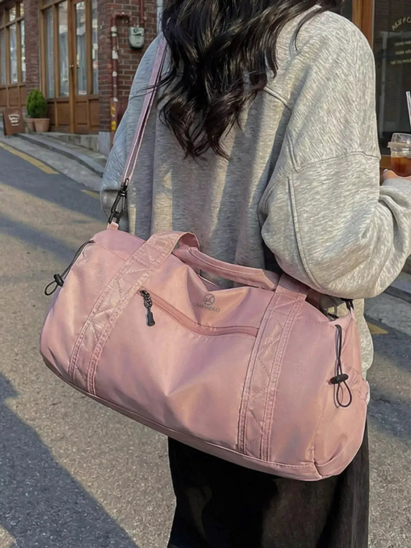 Lightweight Nylon Travel Bag by Trendsi