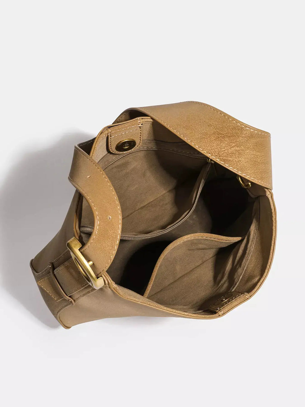 Casual Faux Leather Shoulder Bag by Trendsi