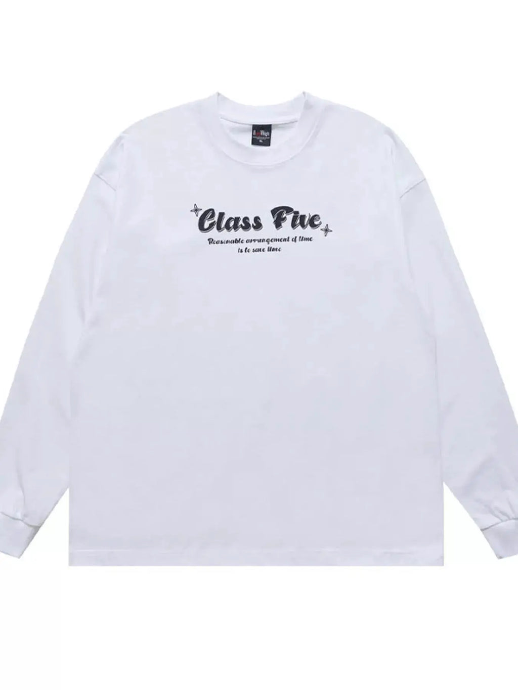 Men's Class Five Graphic Long Sleeve T-Shirt by Trendsi