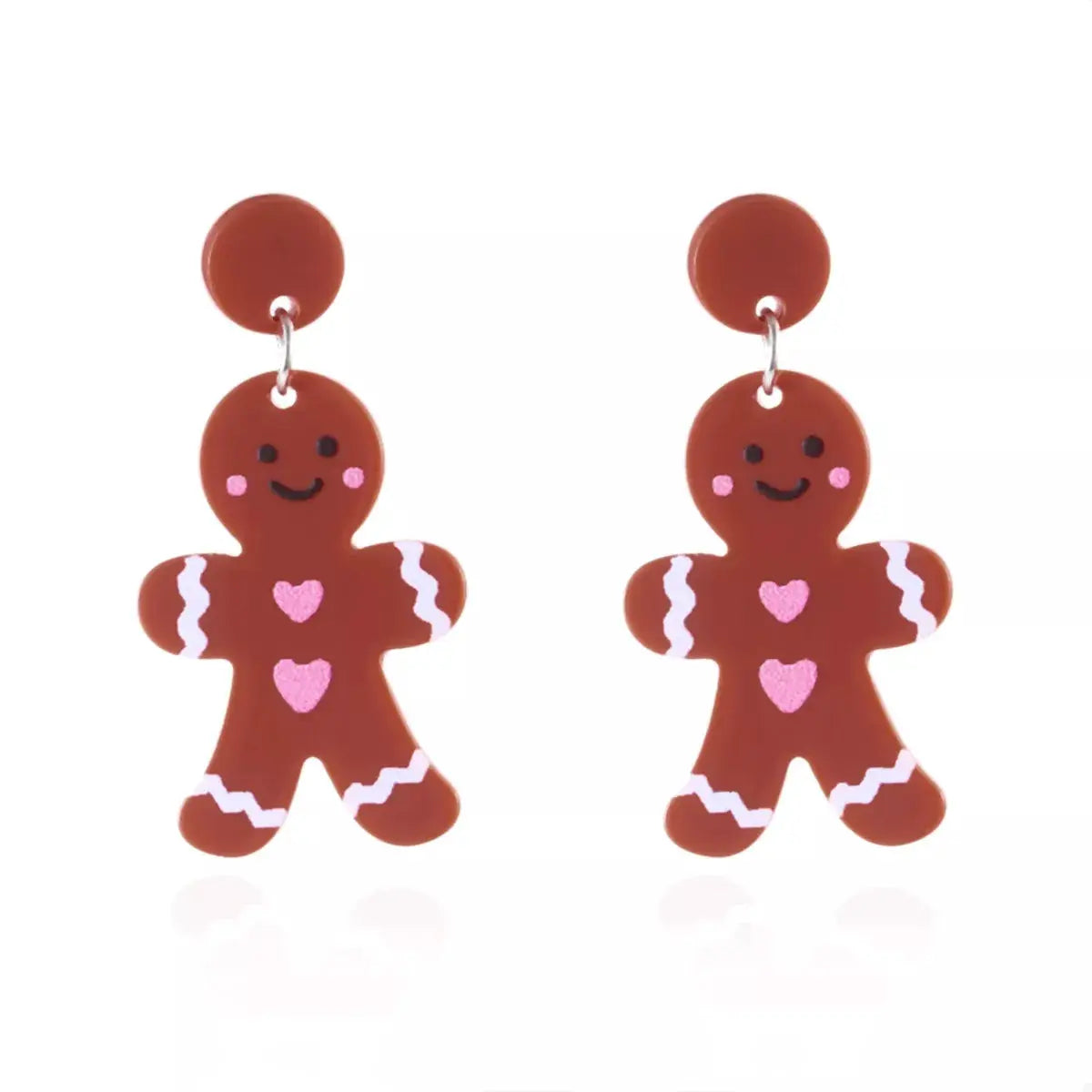 Christmas Acrylic Dangle Earrings by Trendsi