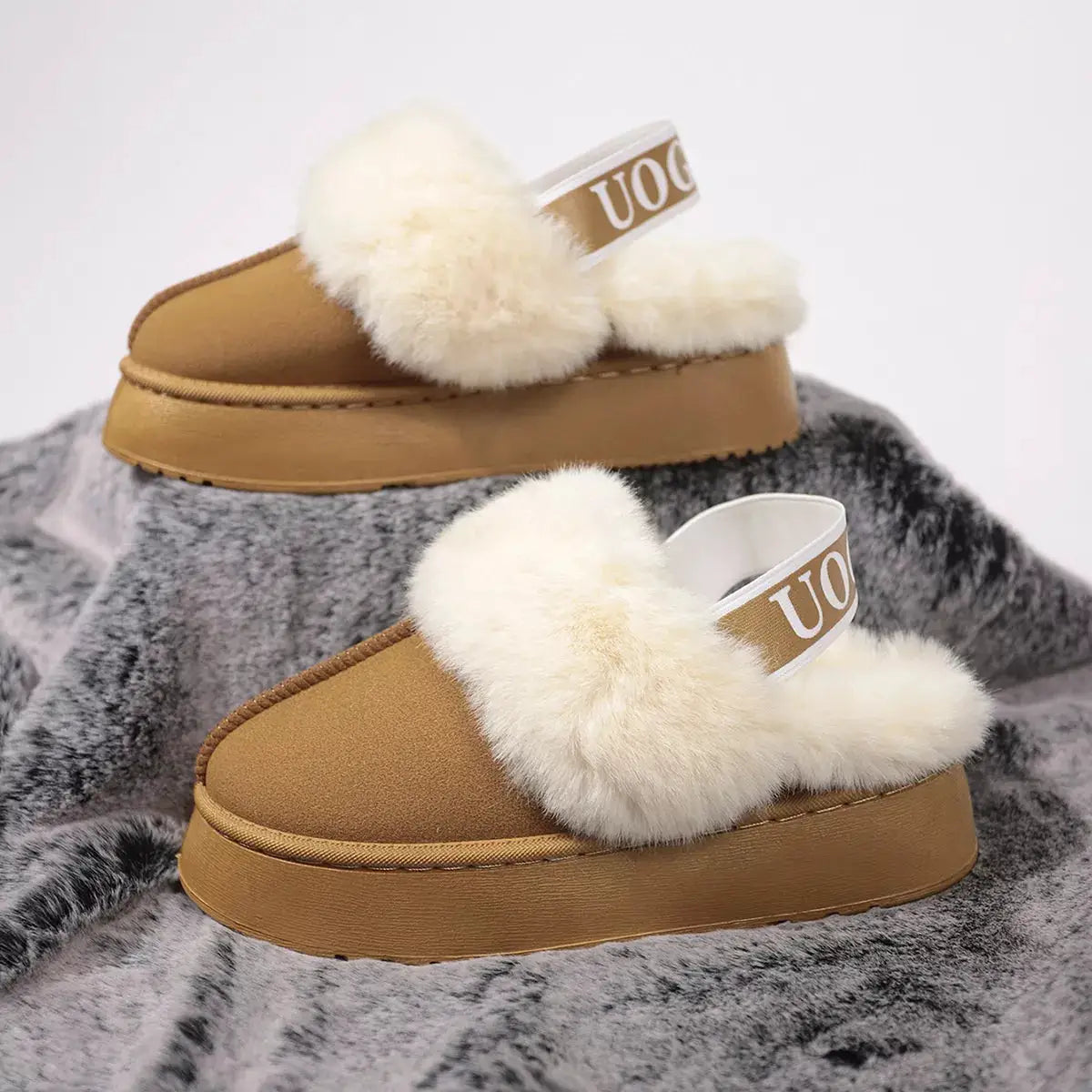 Round Toe Platform Ankle Boots by Trendsi