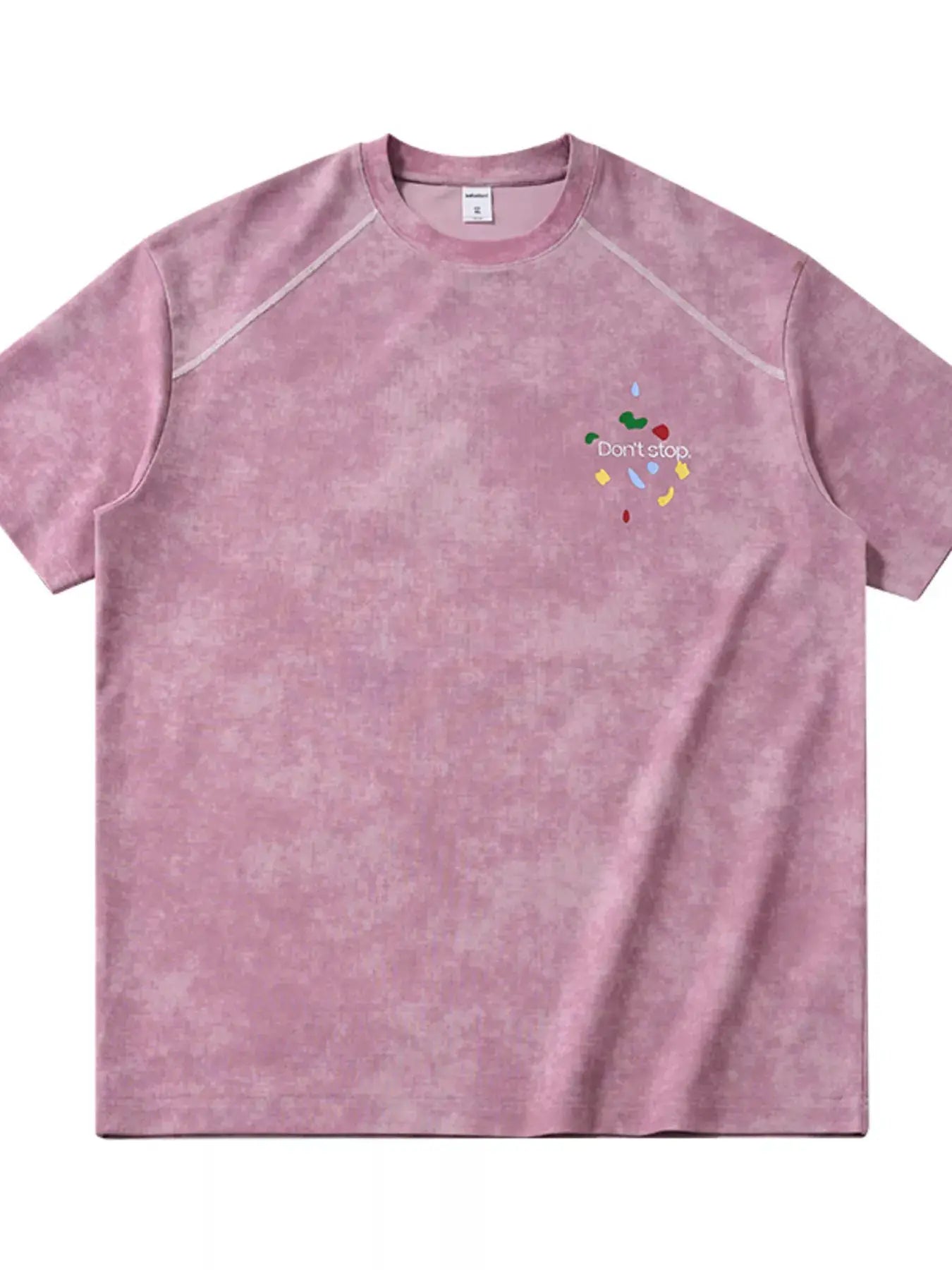 Men's Printed Round Neck T-Shirt by Trendsi