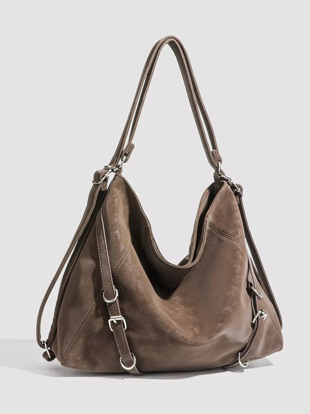 Vintage Style Convertible Shoulder Bag by Trendsi