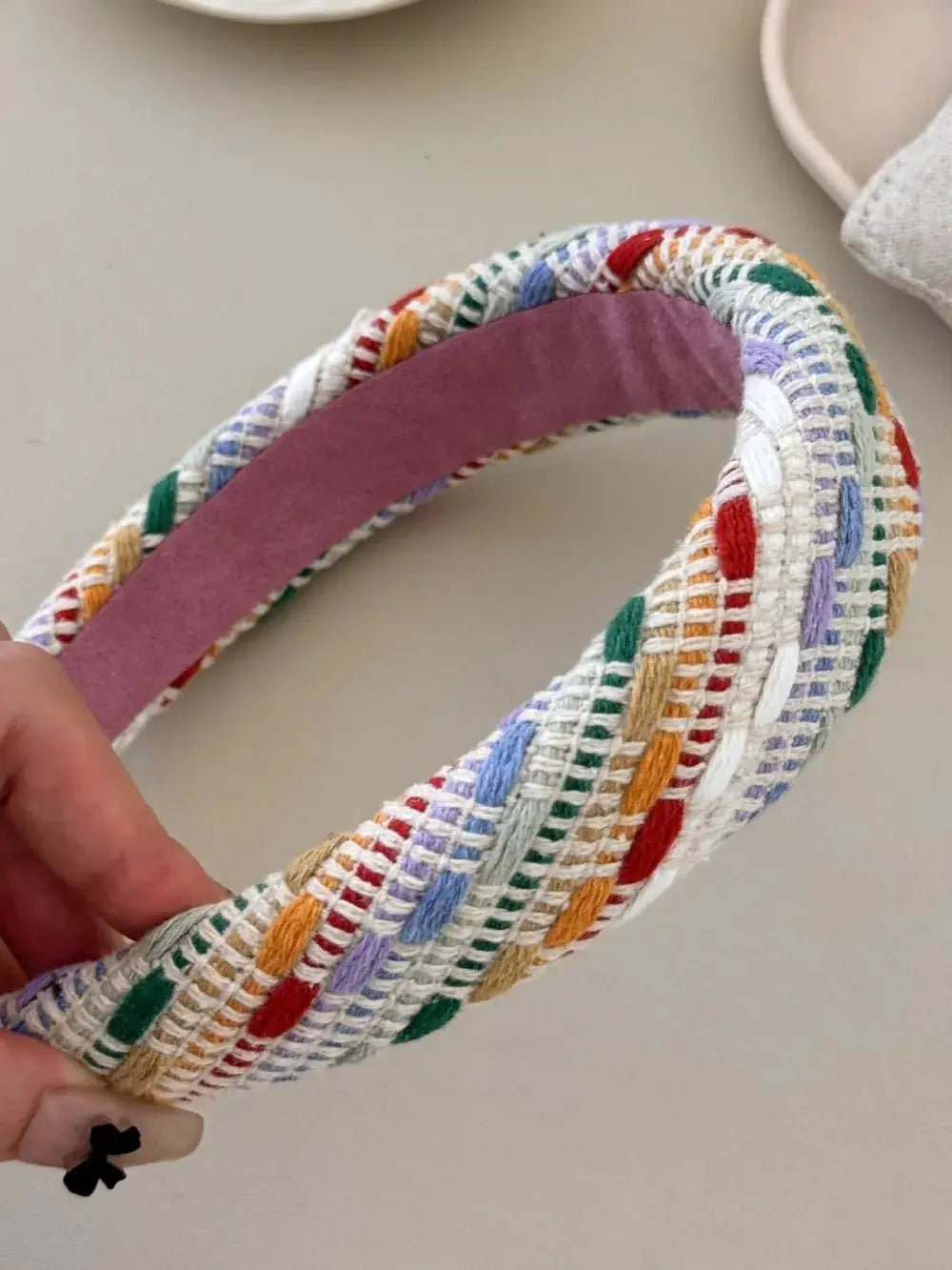 Colorful Polyester Hair Headband by Trendsi