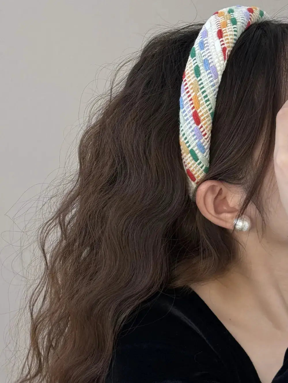Colorful Polyester Hair Headband by Trendsi