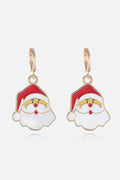 Christmas Theme Alloy Earrings by Trendsi