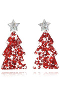 Christmas Tree Acrylic Earrings by Trendsi