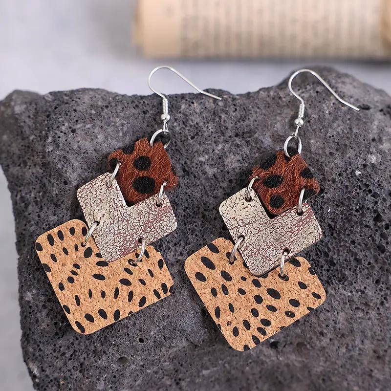 Alloy Drop Earrings by Trendsi